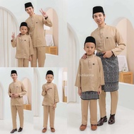 BAJU MELAYU NUDE SET AYAH ANAK