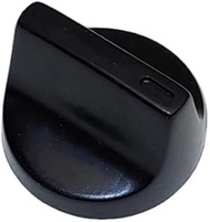 1/4" D Shaft Half Moon Shaft Plastic Knob Switch 1.132" Diameter Base 0.757" Tall. JL Missouri Parts