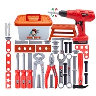 youn Kids Toolbox Toy STEM Tool Kits Builder Educational Children Pretend Play Toy