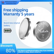 Malak CR2430 lithium battery 3V button battery