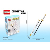 DIY Đồ chơi lắp ráp Le-go 3D mô hình KIẾM NHẬT KATANA CÓ VỎ KIẾM VÀ KHÔNG CÓ VỎ KIẾM