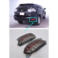 Toyota Harrier Lexus RX 2nd Gen XU30 ACU30 (2003-2013) Rear Bumper Reflector LED Lamp Light (SMOKE L