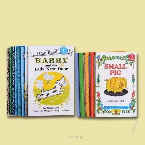 Books of13 Book/Set I Can Read LEVEL 2 English Story Picture Books For Children Learn English Readin