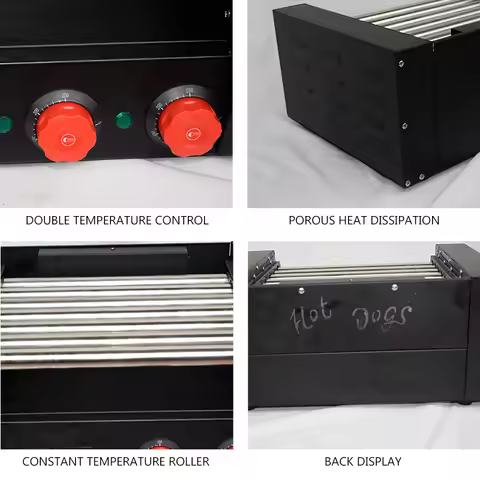 Commercial Hot Dog Grill Maker Hot Dog Roller Maquina De Hotdogs