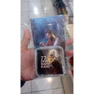 Our Father's Rope Wooden Rosary Necklace 77x