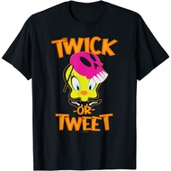 Looney Tunes Children's T-Shirt Halloween Tweety Bird Twick Or Tweet Fashion Clothing Tops Boys Girls Boys Girls Distro Character 1-12 Years Premium