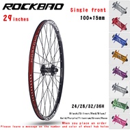 【Sell-Well】 Rockbao Mountain Bike Wheelset 24/26/27.5/29 Inches Disc Brake Aluminum Alloy 4bearings