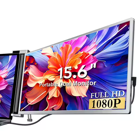 2025 hot sale 15.6 Inch Single Portable Monitor Screen Extender Laptop Accessories Multi Screen Lapt