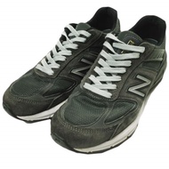 二手 NEW BALANCE x UNITED ARROWS 990 V55代運動鞋，美國製造，M990UA5，US8.5D (26.5cm)，炭灰色。