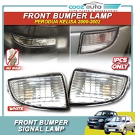 Perodua Kelisa 2000 - 2002 Front Bumper Signal Lamp No Bulb Lampu Bampar Kereta