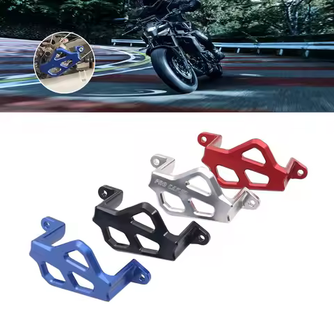 CNC Rear Brake Caliper Guard Protector Cover For Yamaha YZ125 YZ250X YZ250 YZ250F YZ250X YZ450F YZ45