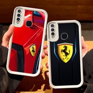 White Casing for VIVO Y19 Y95 Y12 Z1 Pro Y30 Y30i Y93 V9 Y17 Y91C Y91 Y50 Y15 S43 Ferrari