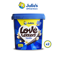 Julies Love Letters Vanilla 705g x 2 tubs