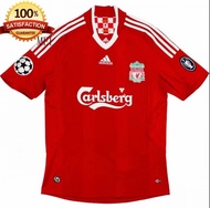 Liverpool home red 2008 retro soccer jersey Men Fans 1 S-XXL (Euro Size)