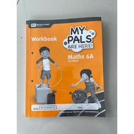 Math WORKBOOK CLASS 6A MY PALS ARE HERE textbooks
