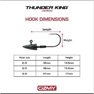 OZMY THUNDER KING JIGHEAD