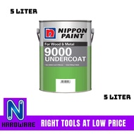 Nippon Paint 9000 Undercoat Cat Undercoat Kayu Besi - 5 Liter