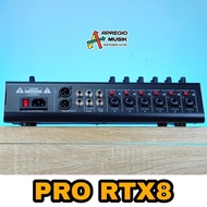 PRODUK BARU! RECORDING TECH RT PRO RTX8 PRO RT X8 8 CHANNEL USB MIXER