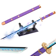 HI-REEKE Cosplay Anime Swords Building Blocks Kit 1 Piece Roronoa Zoro Enma Yamato Sword Model Samur