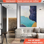 Wall painting, Green Abstract Art Painting Green Painting Beige Abstract Art Painting Blue Wall Art 