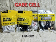 HANDSFREE HEADSET WELLCOMM HM-001/HM-002