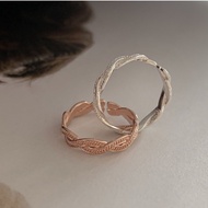 SC8 [Cozywhite] Natte Silver925 Ring