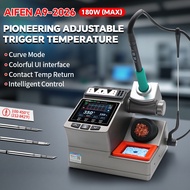 AIFEN A9 180W Soldering Station C115 C210 C245 Soldering Iron Tip 2S Rapid Heating Phone Reair Tool