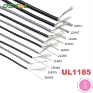 C3S UL1185 Shielded Electronic Wire Signal Shield Cable 28 26 24 22 20 18 16 14 12 10 AWG Single Cor