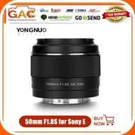 Yongnuo YN-50mm f1.8 YN50mm f1.8 DSM Lens for Sony E-mount