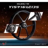 Masviral X46 Daytona CNC Forged ALLOY Sport Rim Yamaha Y15ZR Y16ZR LC135 Sportrim 1.6 1.6