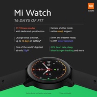 gaya panas Xiaomi Mi Watch Smartwatch (1.39" AMOLED Display, 100+ Watch Faces, 12nm High-end GPS Chi