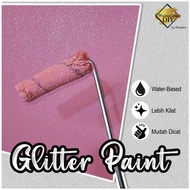 Glitter Paint for Wall / Cat Dinding Diamond / Cat Air / Sparkling / Starry/ Wall Paints / Coating D