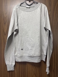 Dior homme Grey Cotton Sweatshirt with Bee Embroidery hedi slimane