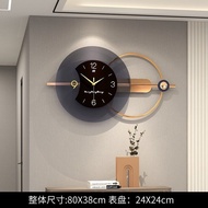 Personality Creative Clock High-End Wall-Hanging Home Modern Clock Living Room Simple Dining Room Ba