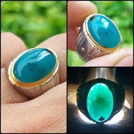 READY, BACAN DOKO KRISTAL NATURAL BLUISH GREEN ASLI ALAM GARANSI RING