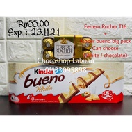 💥PROMOSI💥 Kinder Bueno Big Pack + Ferrero Rocher T16/T30