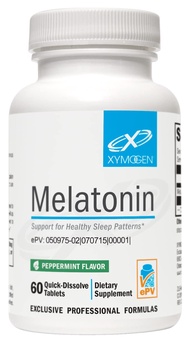 Melatonin - Peppermint Lozenges - 3mg Melatonin Supplement for Nighttime, Antioxidant + Immune Suppo