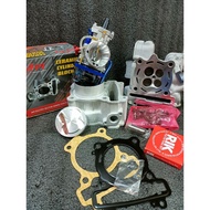 COMBO LC135 SPEC 63MM RACING BLOCK+SUPER HEAD 20/23 CNC PORTING+PWK 30MM CARBURETOR SET EAC