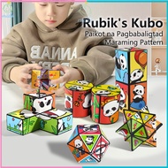 MD Rubik's Cube 3D Panda Rubik's Cube Folding Versatile 3D Panda Magic Cube Stress Relief