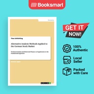 Alternative Analysis Methods Applied To The German Stock Market - Paperback - English - 978364038307