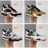 Auténtico  New Arrival Nike Air Jordan Joe 4AJ4 Aj4 AJ4 4th Generation Joe 4 4 ​​basketball Shoes Ac