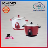 KHIND Stainless Steel Inner Pot Electric Rice Cooker RC110M/RC128M