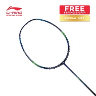 LI-NING AERONAUT 8000D BADMINTON RACQUET - BLUE/SILVER - AYPN214-4