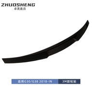 Carbon series g30g38Back pattern m4The black wing is suitable for the bright rear spoiler5BMW modifi