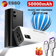 ESSO Power bank heavy duty original  30000mah power bank Super fast charging 50000mah 80000mah Charg