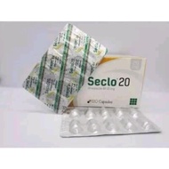 SECLO 20MG 10 PAPAN 100 CAPSULES, SQUARE PHARMACEUTICAL LTD.(DORMICUM-3PAPAN 30PCS) SEDIL-25PAPAN-50