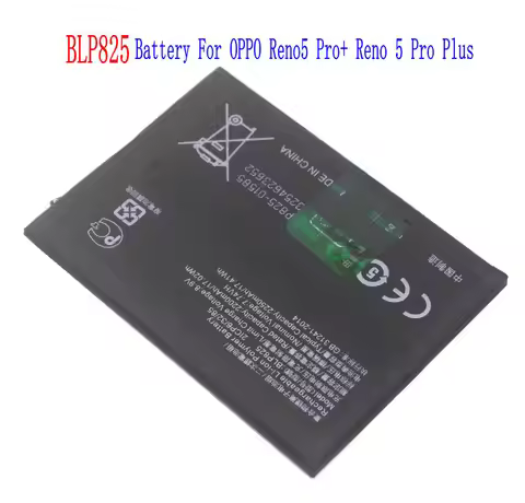 1x 4500mAh 17.41Wh BLP825 Replacement Battery For OPPO Reno5 Pro+ Reno 5 Pro Plus 5G Batteries