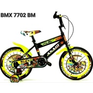 SEPEDA ANAK LAKI LAKI BMX 16" INCH 5 SD 8 TAHUN SESUAI DIPAJANG