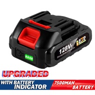 18V Rechargeable 7500mAh Lithium Ion Battery Lithium Battery For Makita 18V Battery Power Tool Replacement Lithium Battery