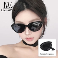 LouisWill Men Women Sunglasses Foldable Lenses Sunglasses Driving Sunglasses Sport Sunglasses Outdoo